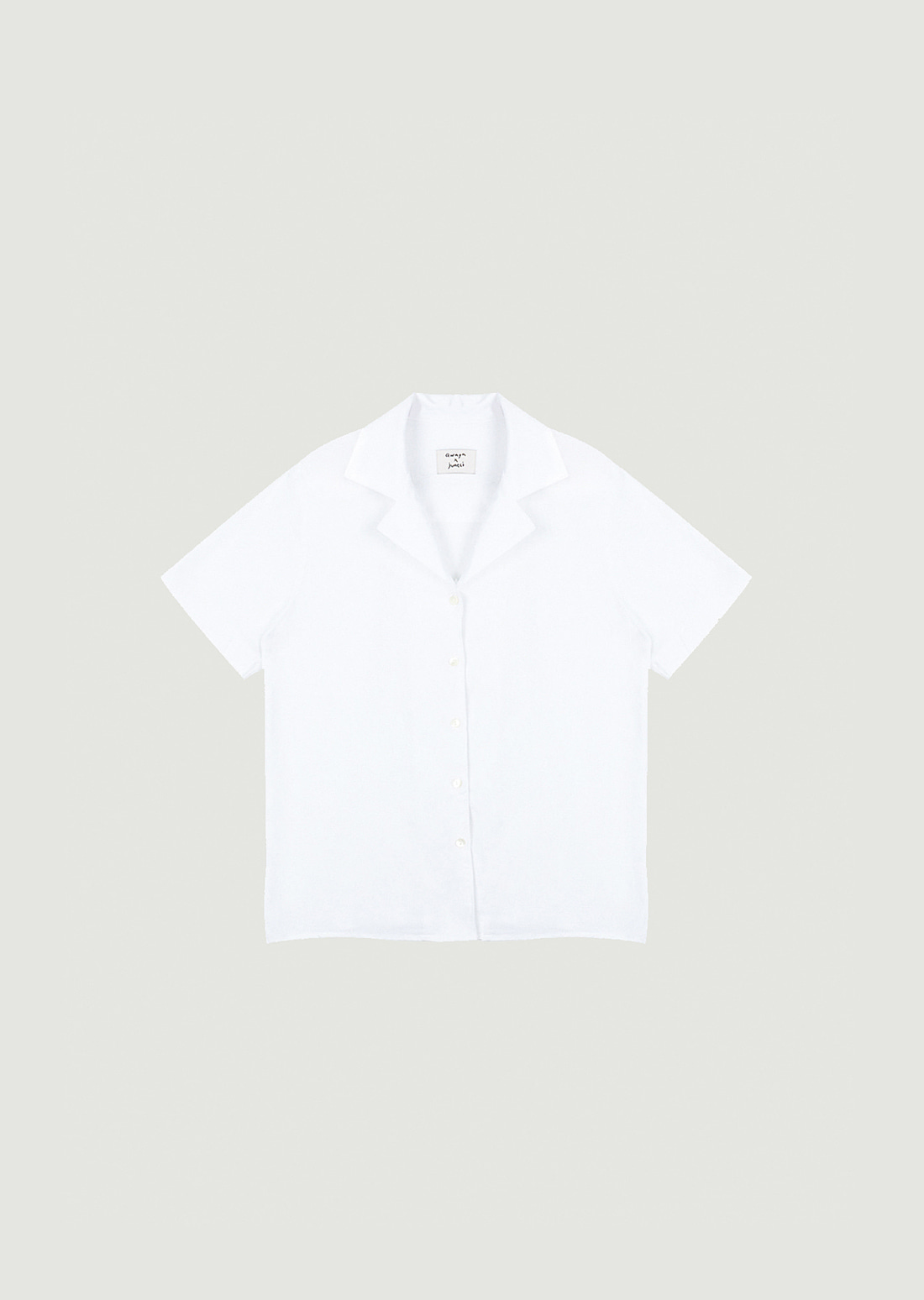 Qwaya x juneci Linen shirts (White)